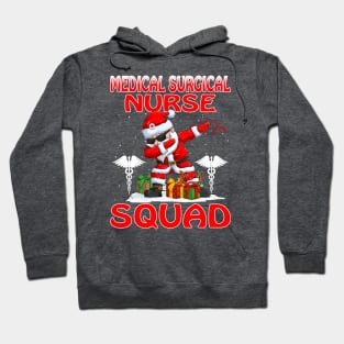 Christmas Medical Surgical Nurse Squad Reindeer Pa Hoodie